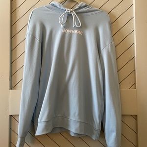 Shein - Light blue Sweater "Nowhere'